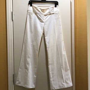 Nanette Lepore Womens Galala Perforated Knit Wide Leg Pant Nanette Lepore Womens Galala Perforated Knit Wide Leg Pant